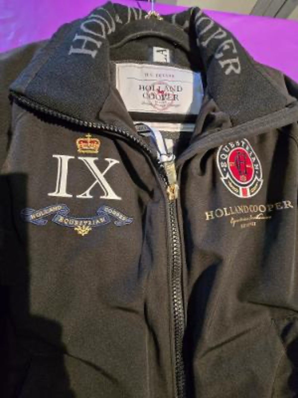 holland Cooper logo coat worn once in pics - Picture 11 of 14